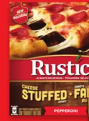 Walmart Rustica Stuffed Crust Frozen Pizza offer