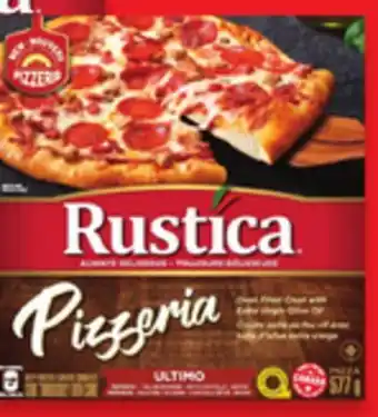Walmart Rustica Stuffed Crust or Pizzeria Frozen Pizza offer