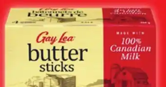 Walmart Gay Lea Butter Sticks 454 g offer