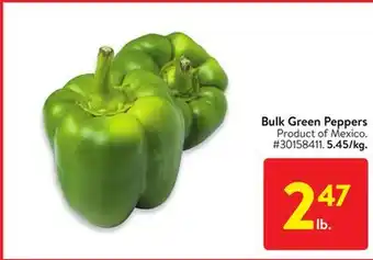 Walmart Bulk Green Peppers offer