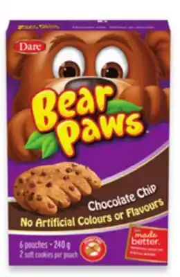 Walmart Dare Bear Paws Cookies offer