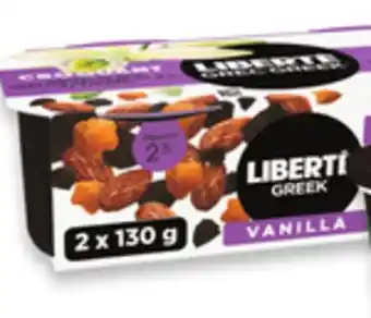 Walmart Liberté Greek 2-Pack Yogurt offer