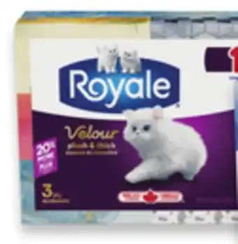 Walmart Royale 2- or 3-Ply Facial Tissue offer