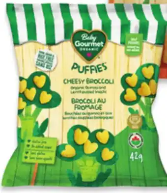 Walmart Baby Gourmet Organic Snacks offer