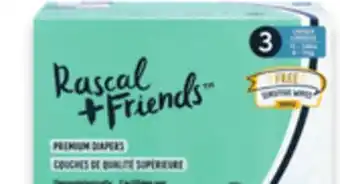 Walmart Rascal + Friends Jumbo Box Diapers offer
