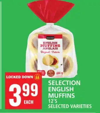 Food Basics SELECTION ENGLISH MUFFINS offer