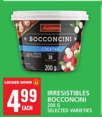 Food Basics IRRESISTIBLES BOCCONCINI offer