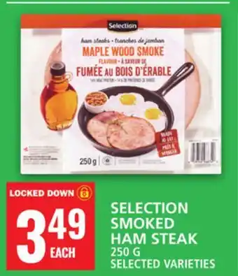 Food Basics SELECTION SMOKED HAM STEAK offer
