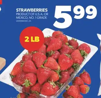 Real Canadian Superstore STRAWBERRIES, 2 LB offer