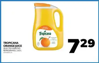 Real Canadian Superstore TROPICANA ORANGE JUICE, 2.63 L offer