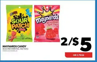 Real Canadian Superstore MAYNARDS CANDY, 150/154 G offer