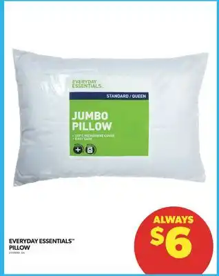 Real Canadian Superstore EVERYDAY ESSENTIALS PILLOW offer