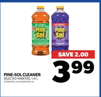 Real Canadian Superstore PINE-SOL CLEANER, 1.41 L offer