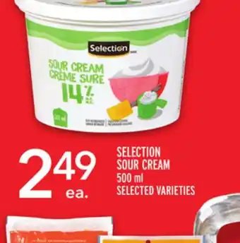 Metro SELECTION SOUR CREAM offer