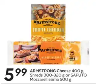 Sobeys ARMSTRONG Cheese offer