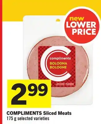 Foodland COMPLIMENTS Sliced Meats 175 g selected varieties offer