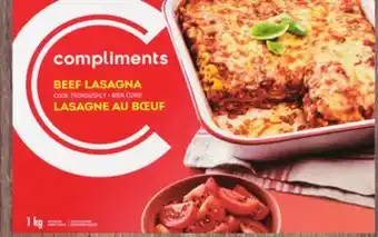 Foodland COMPLIMENTS Lasagna, Mac'N Cheese, Chicken or Beef Meat Pies 660 g - 1 kg offer