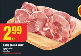 No Frills PORK COMBO CHOP offer