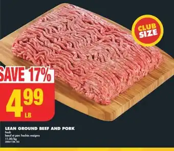 No Frills LEAN GROUND BEEF AND PORK offer