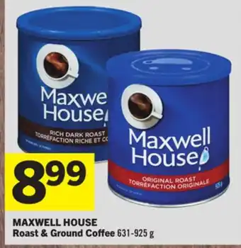Foodland MAXWELL HOUSE Roast & Ground Coffee offer