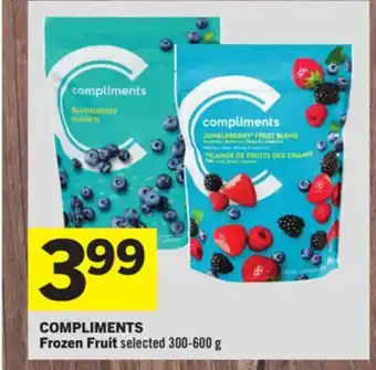 Foodland COMPLIMENTS Frozen Fruit selected 300-600 g offer