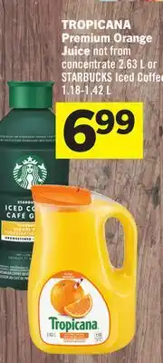 Foodland TROPICANA Premium Orange Juice offer