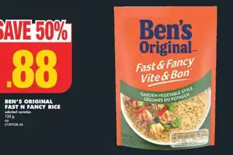 No Frills BEN'S ORIGINAL FAST N FANCY RICE, 132 g offer