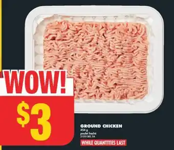 No Frills GROUND CHICKEN, 454 g offer