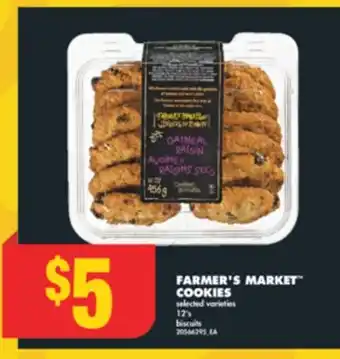 No Frills FARMER'S MARKET COOKIES, 12's offer