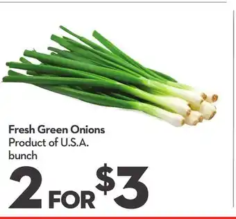 Longo's Fresh Green Onions offer