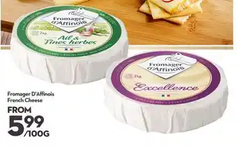 Longo's Fromager D'Affinois French Cheese offer