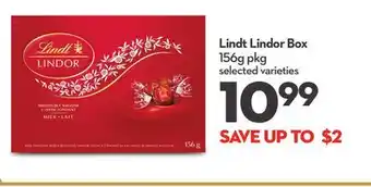 Longo's Lindt Lindor Box offer