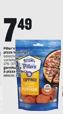 Independent Grocer PILLER'S PIZZA TOPPINGS, 175-375 g offer