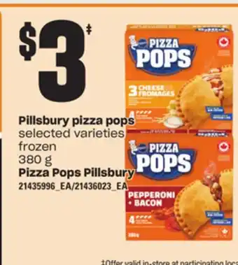 Independent Grocer PILLSBURY PIZZA POPS, 380 G offer