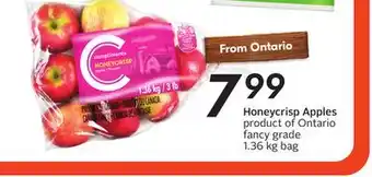 Sobeys Honeycrisp Apples offer