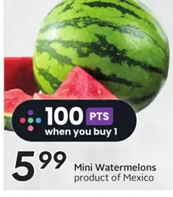Sobeys Mini Watermelons offer