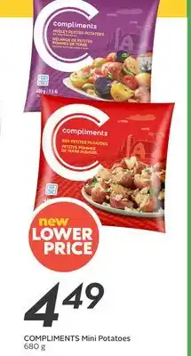Sobeys COMPLIMENTS Mini Potatoes offer