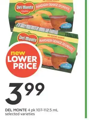 Sobeys DEL MONTE offer