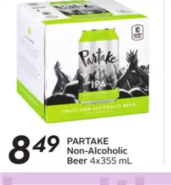 Sobeys PARTAKE Non-Alcoholic Beer offer