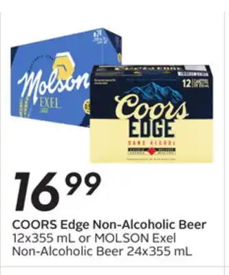 Sobeys COORS Edge Non-Alcoholic Beer offer
