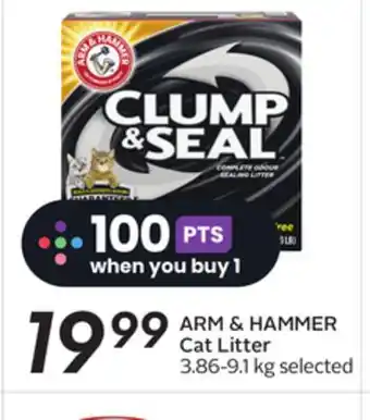 Sobeys ARM & HAMMER Cat Litter offer