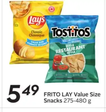 Sobeys FRITO LAY Value Size Snacks offer