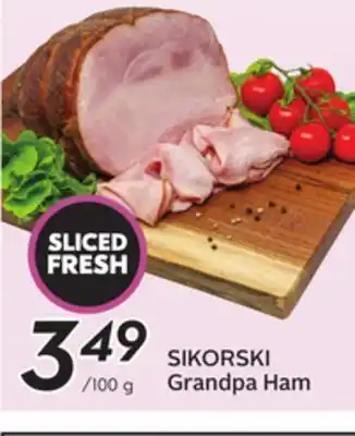 Sobeys SIKORSKI Grandpa Ham offer