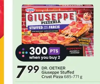 Sobeys DR. OETKER Giuseppe Stuffed Crust Pizza offer