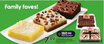 Sobeys COMPLIMENTS Dessert Squares offer