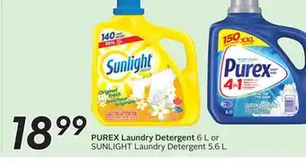 Sobeys PUREX Laundry Detergent offer