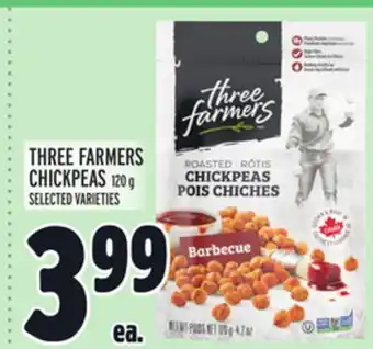 Metro THREE FARMERS CHICKPEAS offer