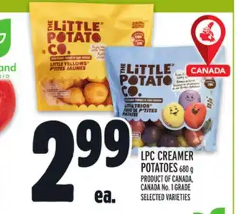 Metro LPC CREAMER POTATOES offer