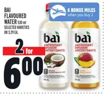 Metro BAI FLAVOURED WATER offer