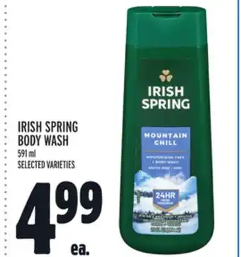 Metro IRISH SPRING BODY WASH offer